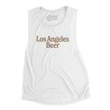Los Angeles Beer Women's Flowey Scoopneck Muscle Tank-Allegiant Goods Co. Vintage Sports Apparel