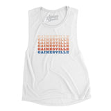 Gainesville Repeat Women's Flowey Scoopneck Muscle Tank-Allegiant Goods Co. Vintage Sports Apparel