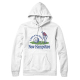 I Have A Tee Time In New Hampshire Hoodie-White-Allegiant Goods Co. Vintage Sports Apparel