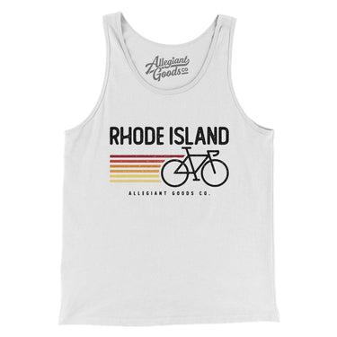 Rhode Island Cycling Men/Unisex Tank Top-Allegiant Goods Co. Vintage Sports Apparel