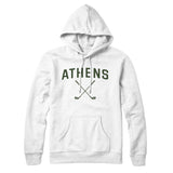 Athens Golf Hoodie-White-Allegiant Goods Co. Vintage Sports Apparel