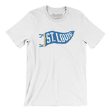 St Louis Pennant Men/Unisex T-Shirt-Allegiant Goods Co. Vintage Sports Apparel