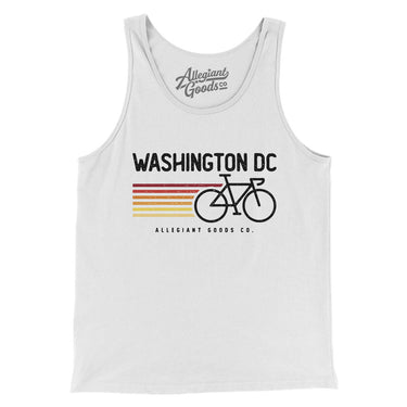 Washington Dc Cycling Men/Unisex Tank Top-Allegiant Goods Co. Vintage Sports Apparel
