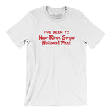 I've Been To New River Gorge National Park Men/Unisex T-Shirt-Allegiant Goods Co. Vintage Sports Apparel
