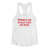 There's No Place Like St. Pete Women's Racerback Tank-Allegiant Goods Co. Vintage Sports Apparel