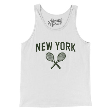 New York Tennis in White Color