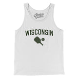 Wisconsin Pickleball in White Color