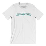Actually It's Pronounced New Orleans Men/Unisex T-Shirt-White-Allegiant Goods Co. Vintage Sports Apparel