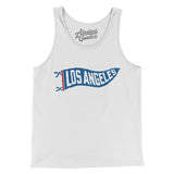 Los Angeles Pennant Men/Unisex Tank Top-Allegiant Goods Co. Vintage Sports Apparel