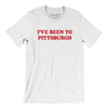 I've Been To Pittsburgh Men/Unisex T-Shirt-White-Allegiant Goods Co. Vintage Sports Apparel