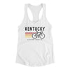 Kentucky Cycling Women's Racerback Tank-White-Allegiant Goods Co. Vintage Sports Apparel