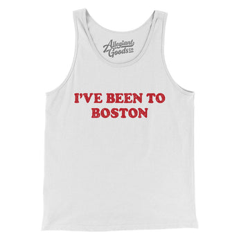 I've Been To Boston Men/Unisex Tank Top-Allegiant Goods Co. Vintage Sports Apparel