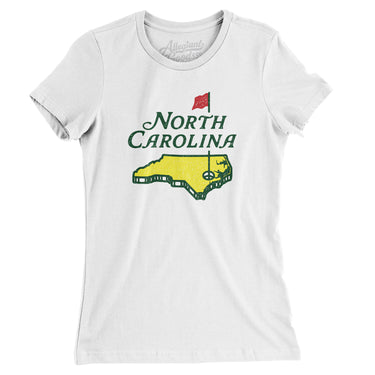 North Carolina Golf Women's T-Shirt-Allegiant Goods Co. Vintage Sports Apparel