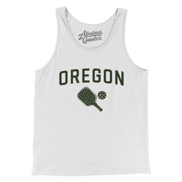 Oregon Pickleball in White Color