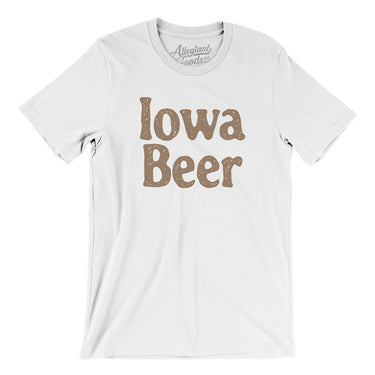 Iowa Beer Men/Unisex T-Shirt-Allegiant Goods Co. Vintage Sports Apparel