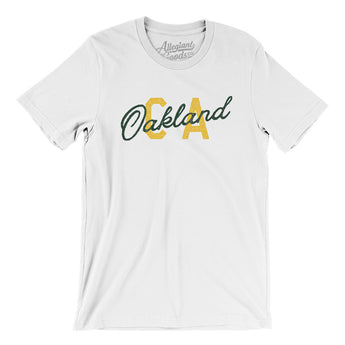Oakland Ca Overprint Men/Unisex T-Shirt-Allegiant Goods Co. Vintage Sports Apparel