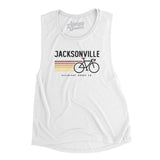 Jacksonville Cycling Women's Flowey Scoopneck Muscle Tank-Allegiant Goods Co. Vintage Sports Apparel