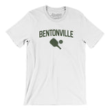 Bentonville Pickleball Men/Unisex T-Shirt-White-Allegiant Goods Co. Vintage Sports Apparel