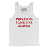 There's No Place Like Alaska Men/Unisex Tank Top-Allegiant Goods Co. Vintage Sports Apparel