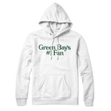 Green Bay's Number 1 Fan Hoodie-Allegiant Goods Co. Vintage Sports Apparel