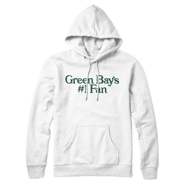 Green Bay's Number 1 Fan Hoodie-Allegiant Goods Co. Vintage Sports Apparel