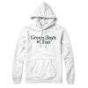 Green Bay's Number 1 Fan Hoodie-White-Allegiant Goods Co. Vintage Sports Apparel