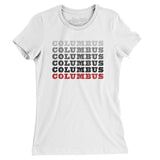 Columbus Repeat Women's T-Shirt-Allegiant Goods Co. Vintage Sports Apparel