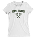 Orlando Tennis Women's T-Shirt-White-Allegiant Goods Co. Vintage Sports Apparel