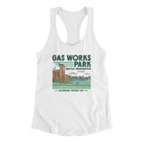 Gas Works Park Women's Racerback Tank-Allegiant Goods Co. Vintage Sports Apparel