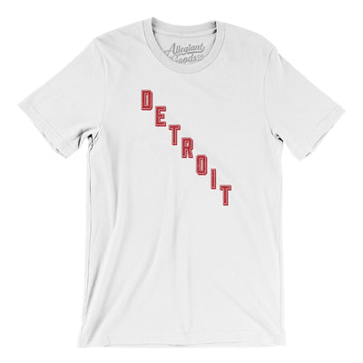 Detroit Hockey Jersey Men/Unisex T-Shirt-White-Allegiant Goods Co. Vintage Sports Apparel