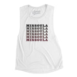 Missoula Repeat Women's Flowey Scoopneck Muscle Tank-Allegiant Goods Co. Vintage Sports Apparel