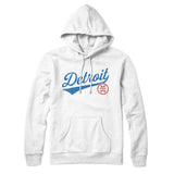 Detroit Vintage Script Hoodie-Allegiant Goods Co. Vintage Sports Apparel