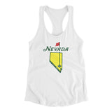 Nevada Golf Women's Racerback Tank-Allegiant Goods Co. Vintage Sports Apparel
