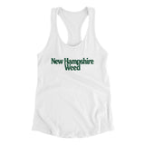 New Hampshire Weed Women's Racerback Tank-Allegiant Goods Co. Vintage Sports Apparel