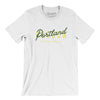 Portland Overprint Men/Unisex T-Shirt-White-Allegiant Goods Co. Vintage Sports Apparel