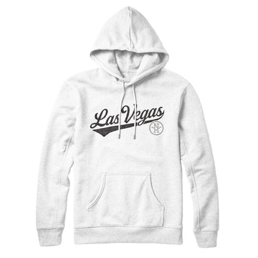 Las Vegas Vintage Script Hoodie-Allegiant Goods Co. Vintage Sports Apparel