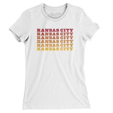 Kansas City Repeat Women's T-Shirt-Allegiant Goods Co. Vintage Sports Apparel