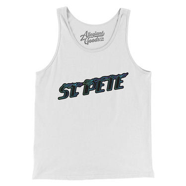 St. Pete Connect Men/Unisex Tank Top-Allegiant Goods Co. Vintage Sports Apparel