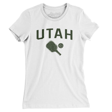 Utah Pickleball in White Color