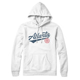 Atlanta Vintage Script Hoodie-Allegiant Goods Co. Vintage Sports Apparel