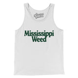 Mississippi Weed Men/Unisex Tank Top-Allegiant Goods Co. Vintage Sports Apparel