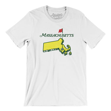Massachusetts Golf Men/Unisex T-Shirt-Allegiant Goods Co. Vintage Sports Apparel