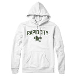 Rapid City Pickleball Hoodie-White-Allegiant Goods Co. Vintage Sports Apparel