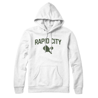 Rapid City Pickleball Hoodie-White-Allegiant Goods Co. Vintage Sports Apparel