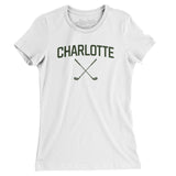 Charlotte Golf Women's T-Shirt-White-Allegiant Goods Co. Vintage Sports Apparel