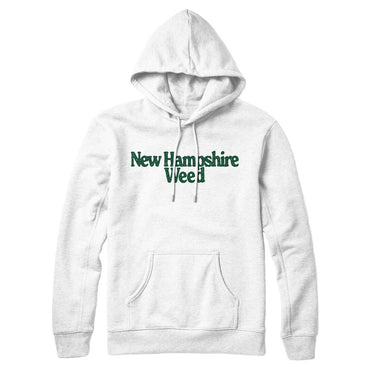 New Hampshire Weed Hoodie-Allegiant Goods Co. Vintage Sports Apparel