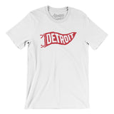 Detroit Pennant Men/Unisex T-Shirt-Allegiant Goods Co. Vintage Sports Apparel