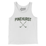 Pinehurst Golf Men/Unisex Tank Top-White-Allegiant Goods Co. Vintage Sports Apparel