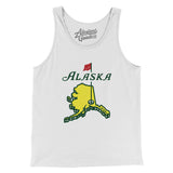 Alaska Golf Men/Unisex Tank Top-Allegiant Goods Co. Vintage Sports Apparel