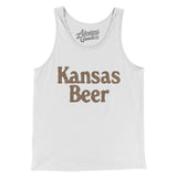 Kansas Beer Men/Unisex Tank Top-Allegiant Goods Co. Vintage Sports Apparel